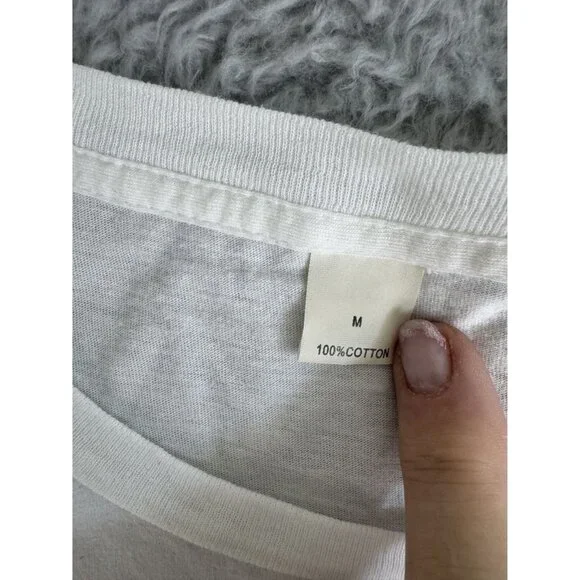 Gabba Gabba Graphic Long Sleeve White Tee M 100% Cotton Graphic Unisex Retro - Picture 5 of 9